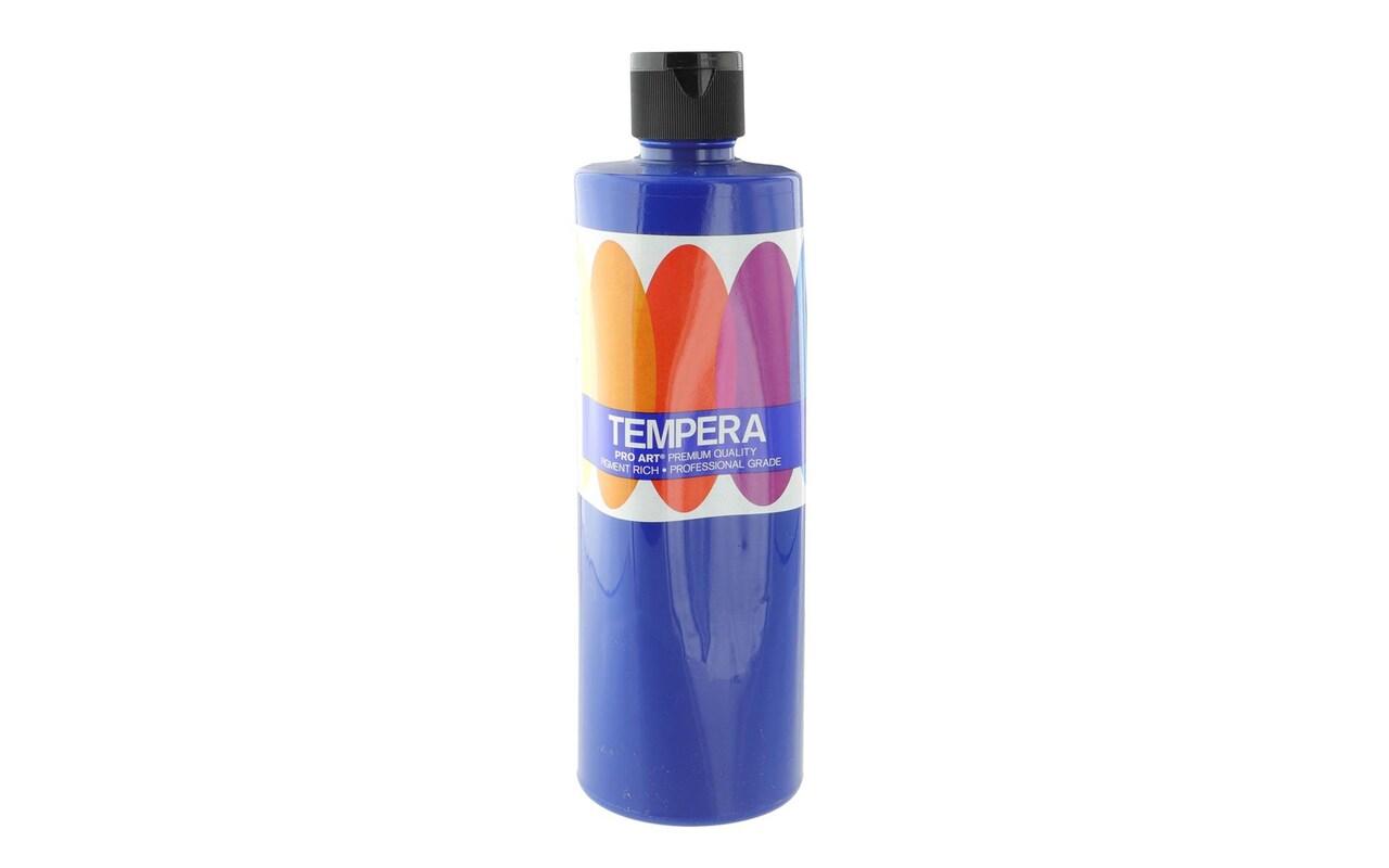 PRO ART Liquid Tempera Paint, 16 fl. oz. (473 ml), Phthalo Blue